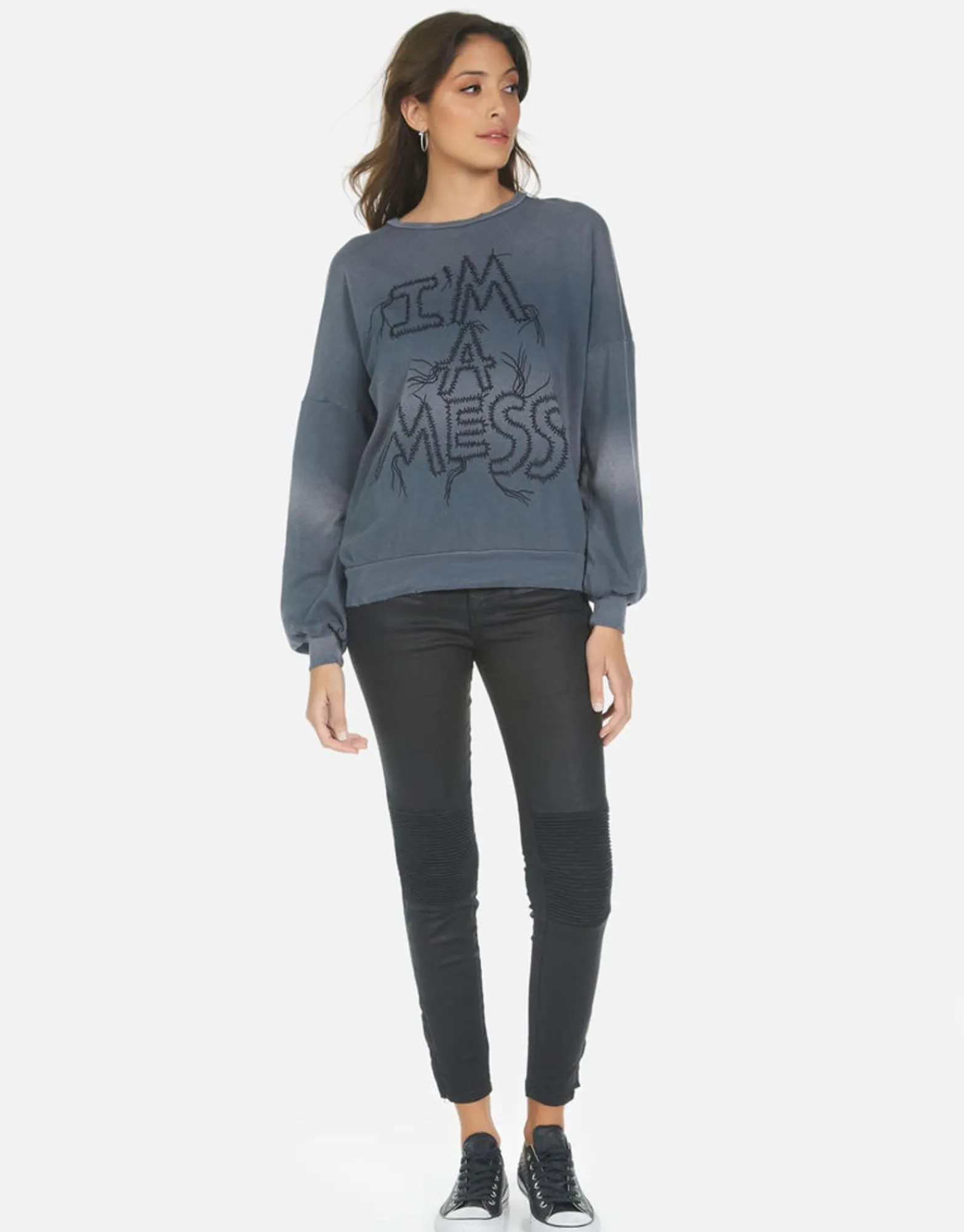 Flash Sale Sierra I'M A Mess Women Long Sleeve