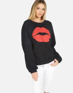 Clearance Sierra Red Kiss Women Long Sleeve