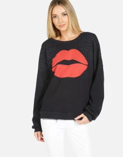 Clearance Sierra Red Kiss Women Long Sleeve