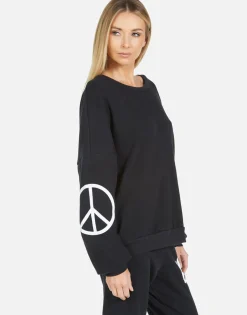 New Sierra Skull Peace Hand Women Long Sleeve