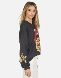 New Sierra Tiger Tongue Women Long Sleeve