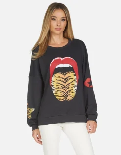 New Sierra Tiger Tongue Women Long Sleeve
