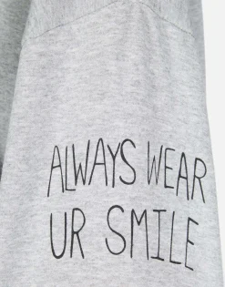 Online Skull Apple L/S Oversized Boyfriend Pullover | Babbs By Women Long Sleeve
