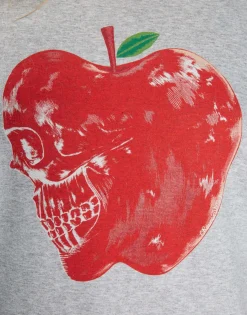 Online Skull Apple L/S Oversized Boyfriend Pullover | Babbs By Women Long Sleeve
