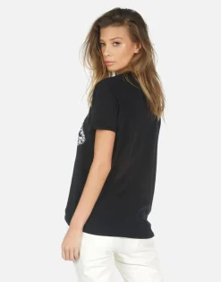Fashion Skull Lip Boyfriend Tee | Edda By Women Short Sleeve