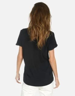 Fashion Skull Lip Boyfriend Tee | Edda By Women Short Sleeve