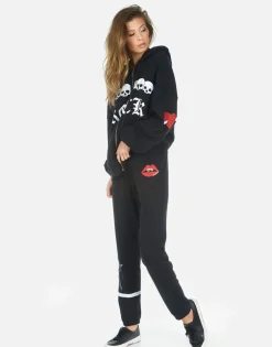 Store Skull Lip Classic Sweatpant | Gia By Women Long Sweatpants