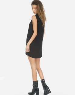Flash Sale Skull Lip Sleeveless Mini Dress | Deanna X By Women Dresses