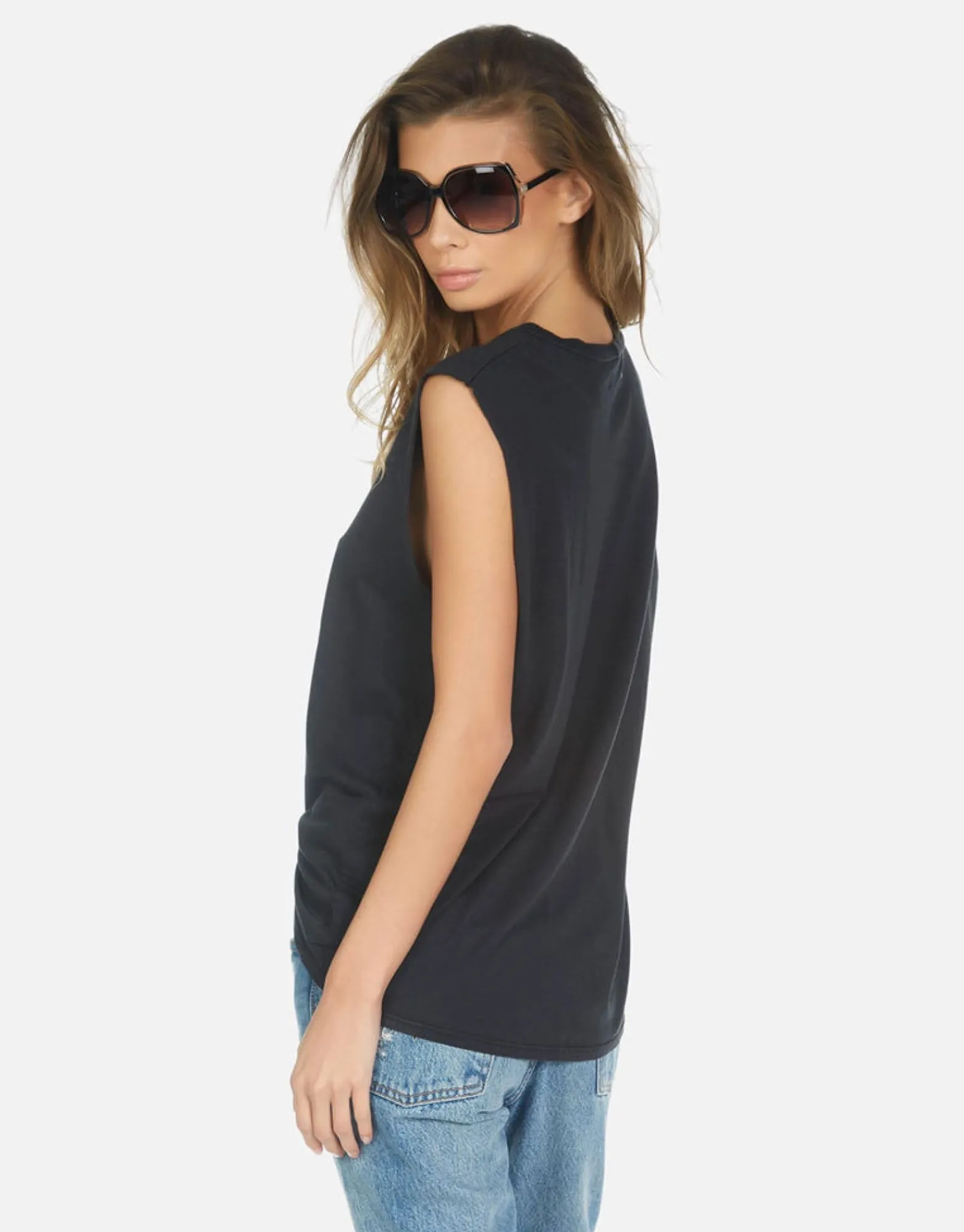 Outlet Skull Lip Tank Top | Kel X By Women Tanks