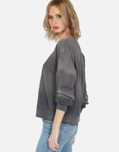 Store Skull Monster Truck L/S Boyfriend Pullover | Sierra By Women Long Sleeve
