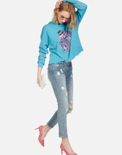 Hot Skull Monster Truck L/S Pullover | Lee By Women Long Sleeve