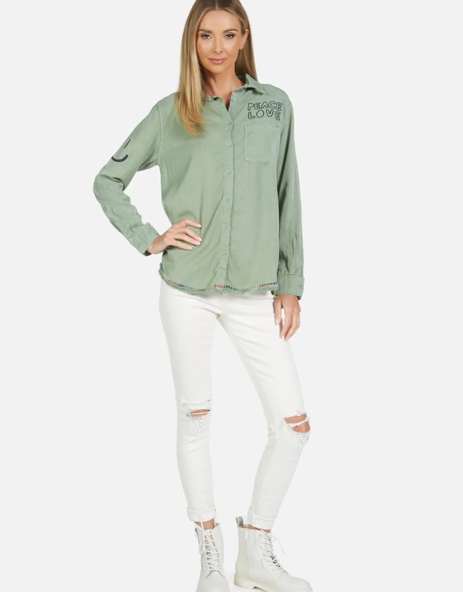 Clearance Sloane Cool Skull Women Long Sleeve