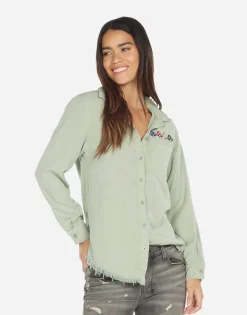 Discount Sloane Mushroom Happyface Women Long Sleeve