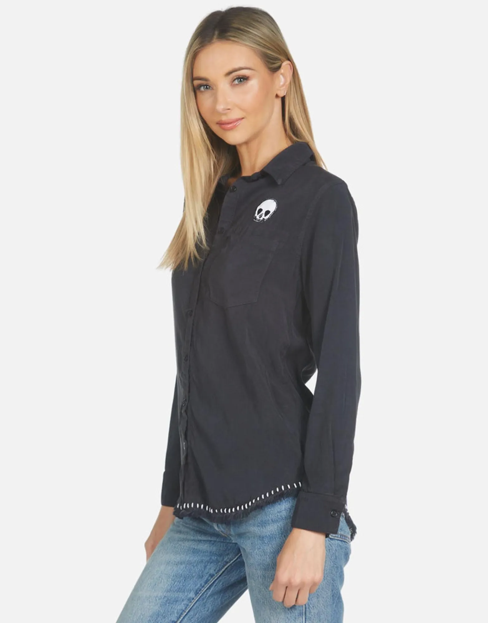 Fashion Sloane Music Skull Women Long Sleeve