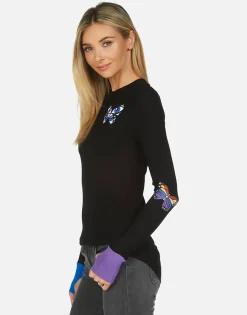 Cheap Solange Butterfly Women Long Sleeve
