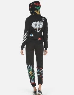 New Sonoma Elephant Bolt Elements Women Hoodies