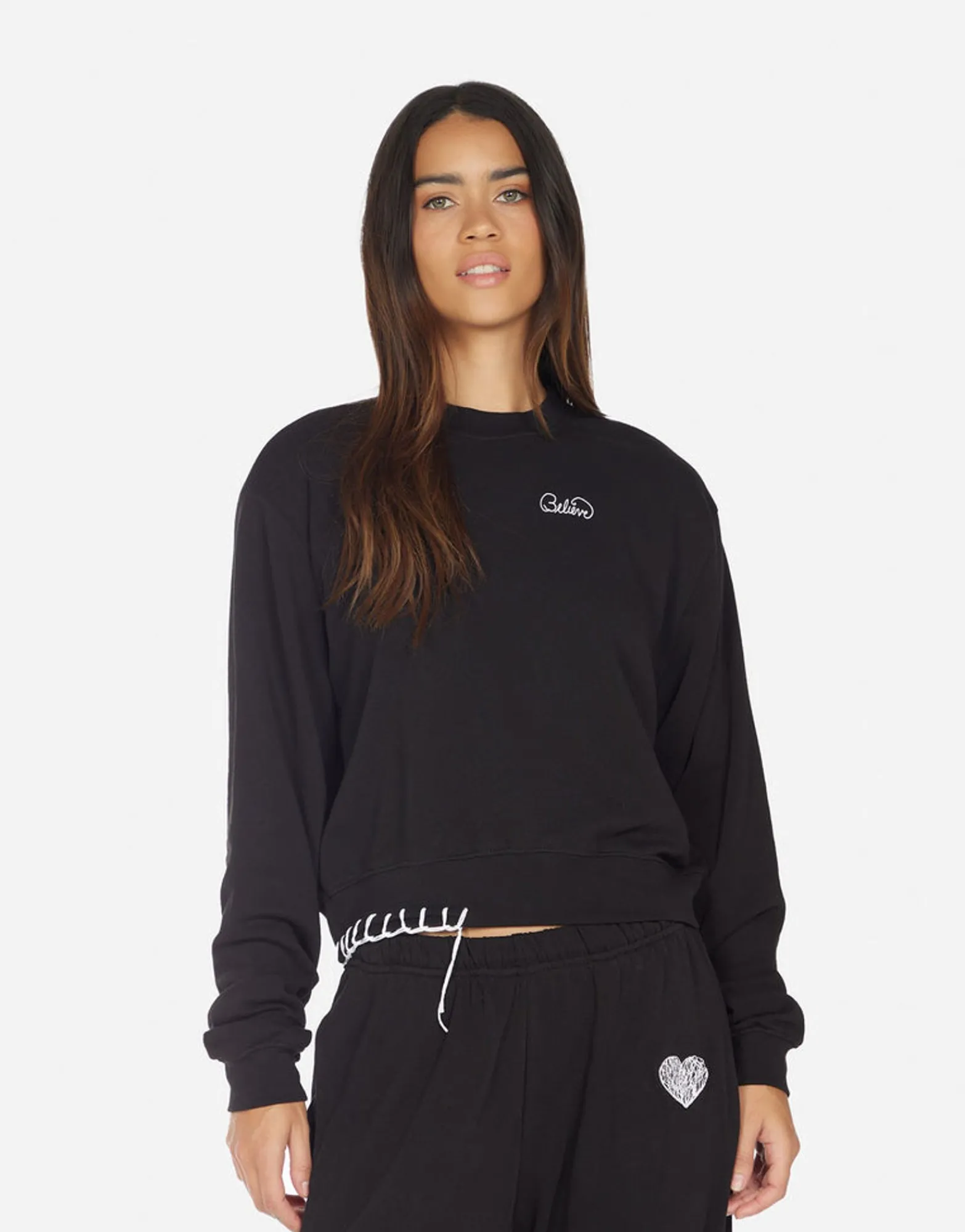 Hot Spalding Positive Happyface Women Long Sleeve