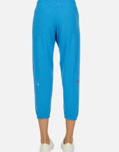 Flash Sale Sparkle Rose Crop Sweat Pant | Alana By Women Crop Sweatpants