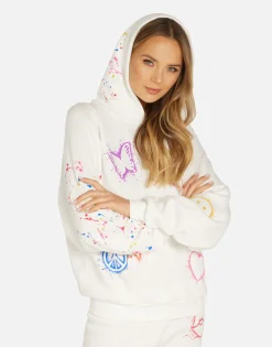 Best Splatter Elements Hoodie In | Trina By Women Hoodies