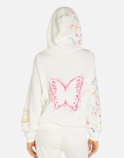 Best Splatter Elements Hoodie In | Trina By Women Hoodies