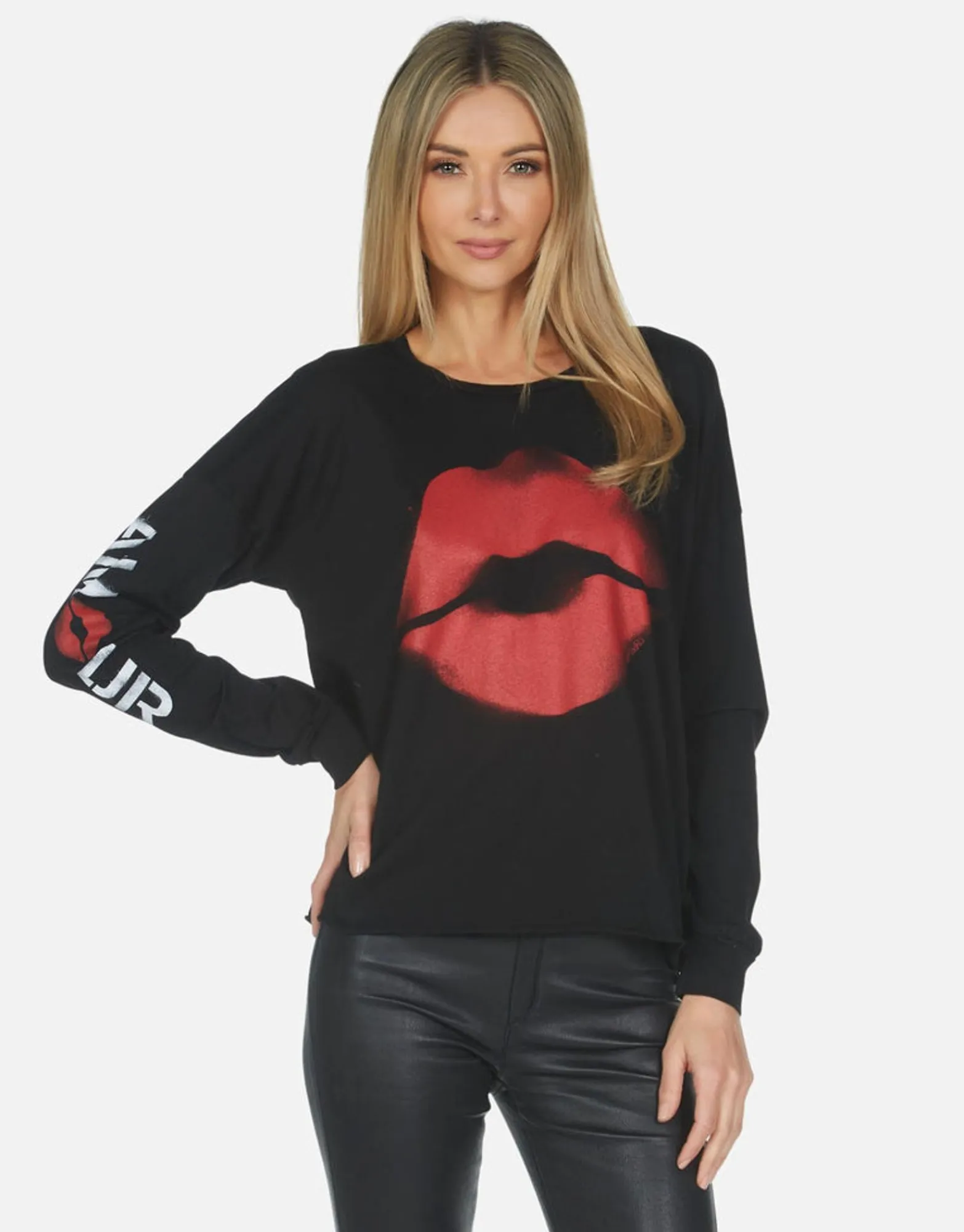 Fashion Spray Kiss Amour Crop Tee | Luella X By Women Long Sleeve