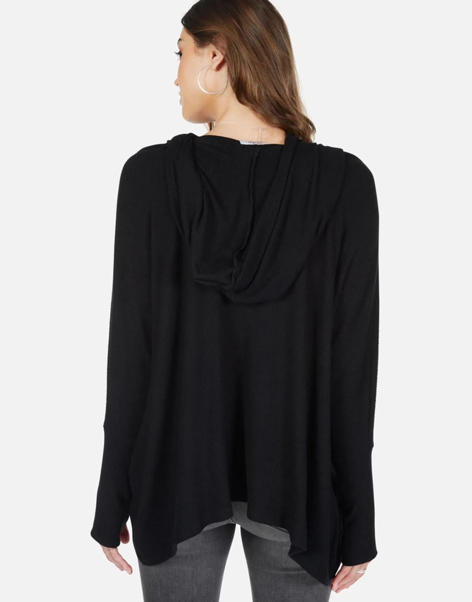 Cheap Spray Kiss Oversized Pullover Hoodie | Wilma By Women Hoodies