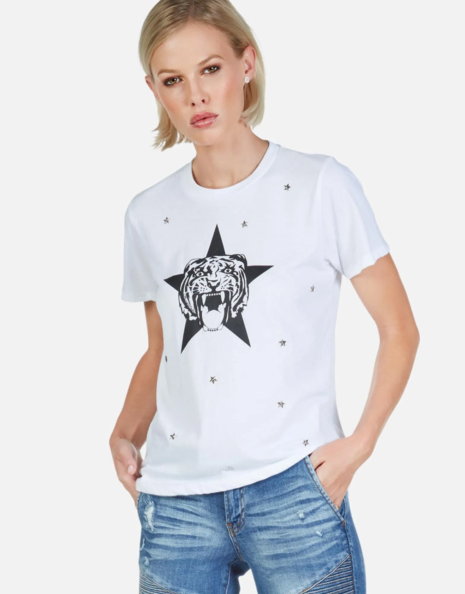 New Star Tiger S/S Vintage Tee | Croft By Women Short Sleeve