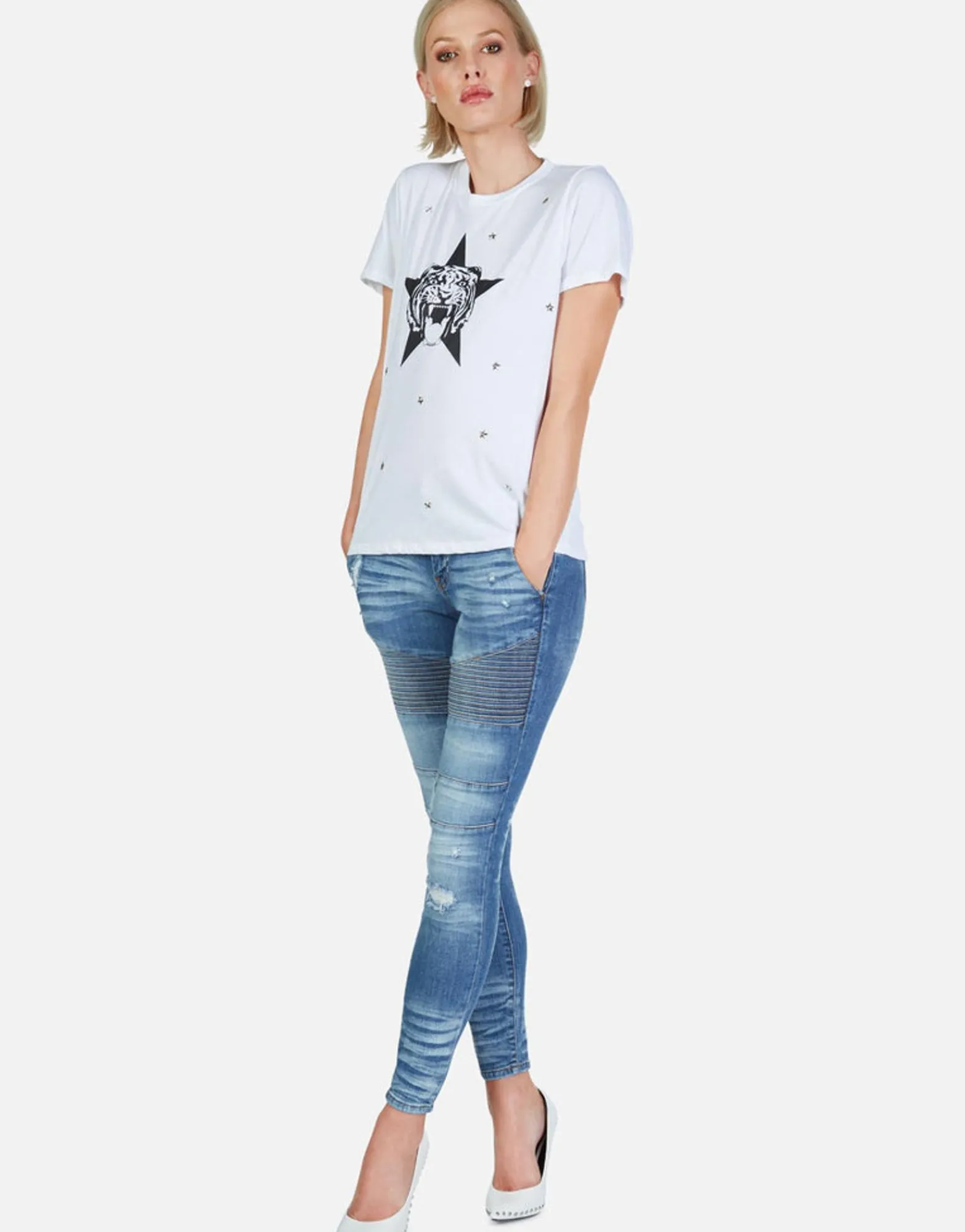 New Star Tiger S/S Vintage Tee | Croft By Women Short Sleeve