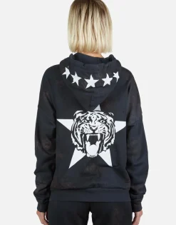Cheap Star Tiger Zip Up Hoodie | Koa By Women Hoodies