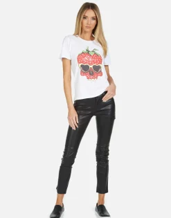Online Strawberry Skull Vintage Tee In | Croft X By Women Short Sleeve