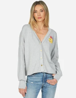 Cheap Susan Color Punk Happy Eye Women Long Sleeve