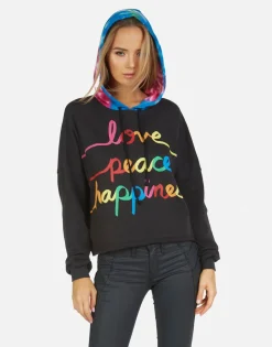 Fashion Tabitha Love Peace Happiness Women Hoodies