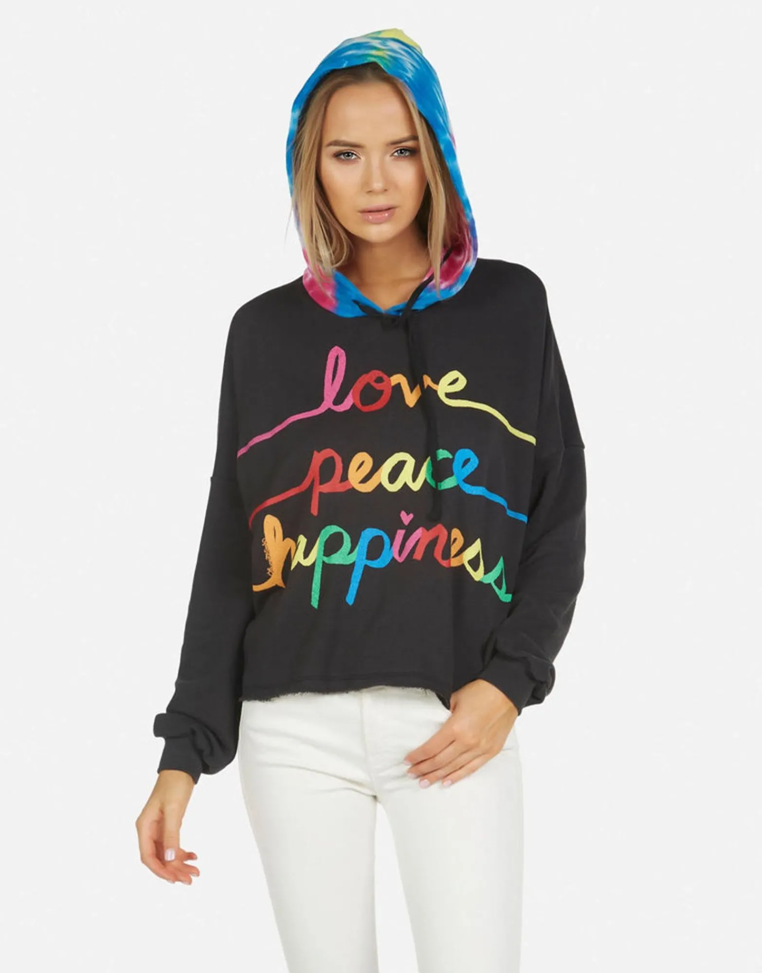 Fashion Tabitha Love Peace Happiness Women Hoodies