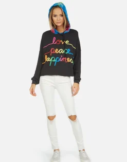 Fashion Tabitha Love Peace Happiness Women Hoodies
