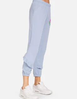 Sale Tamara Floral Dove Women Crop Sweatpants
