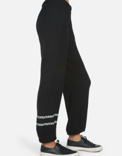 Cheap Tanzy Crystal Rocker Teddy Women Long Sweatpants