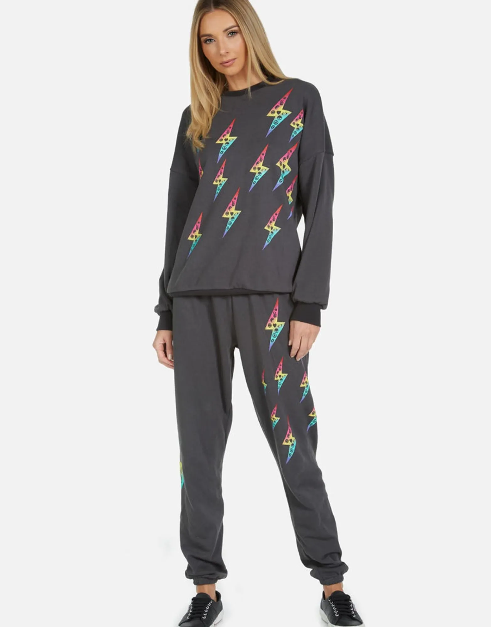 Shop Tanzy Elements Lightning Women Long Sweatpants