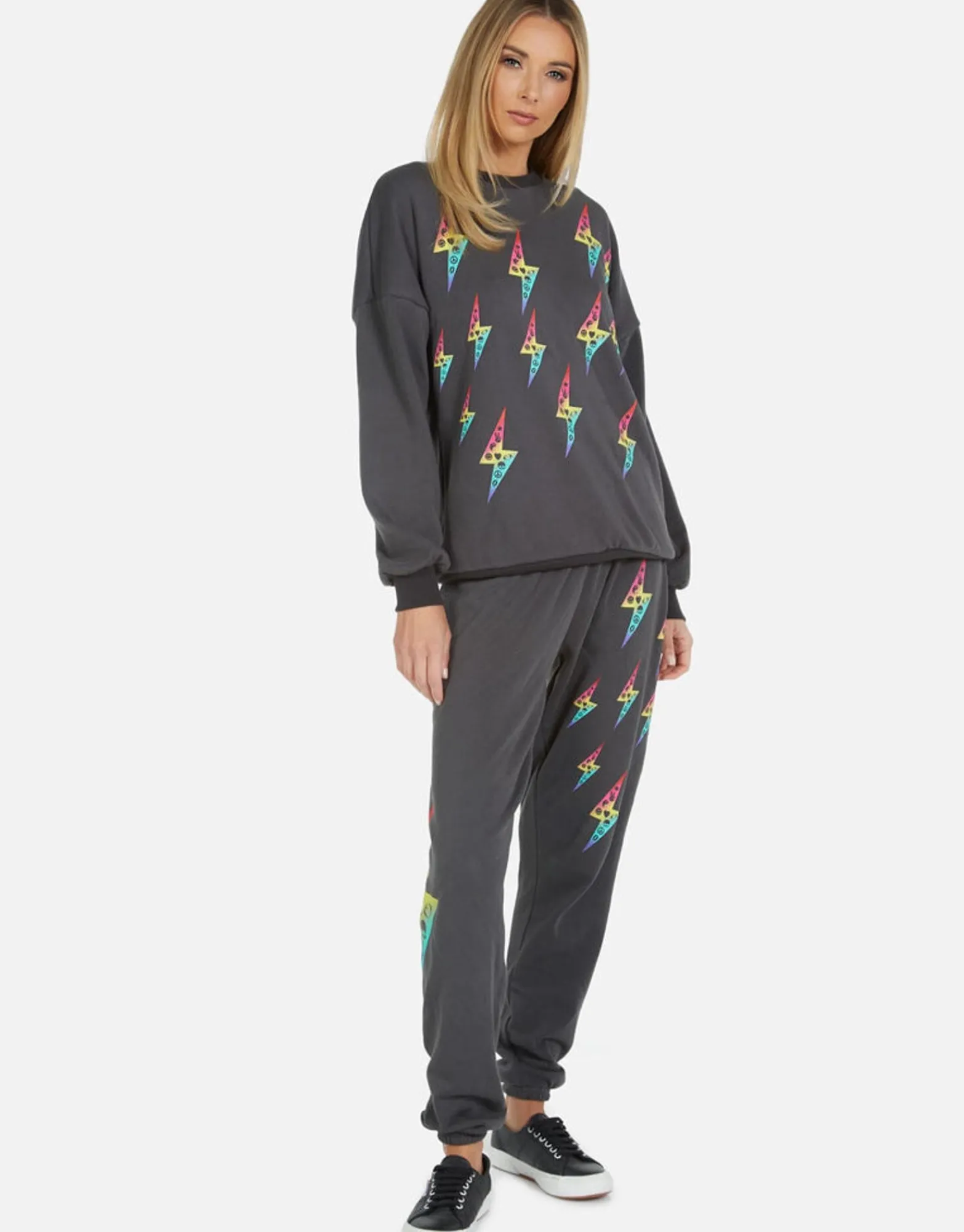 Shop Tanzy Elements Lightning Women Long Sweatpants