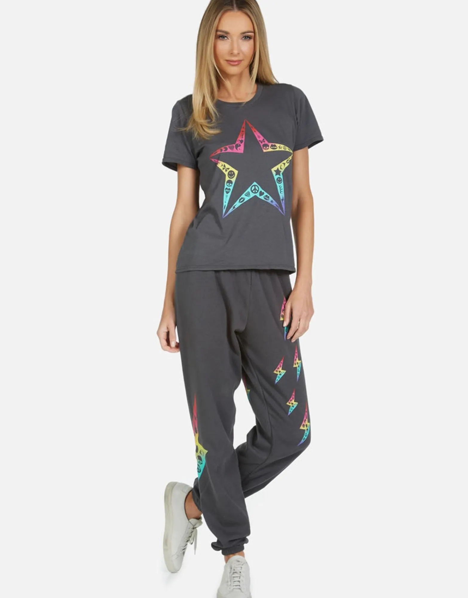 Shop Tanzy Elements Lightning Women Long Sweatpants