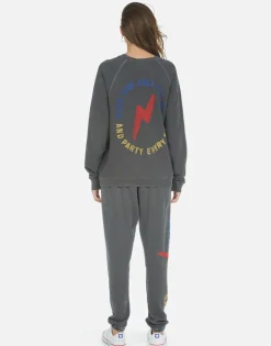 Clearance Tanzy Kiss Lip Women Long Sweatpants