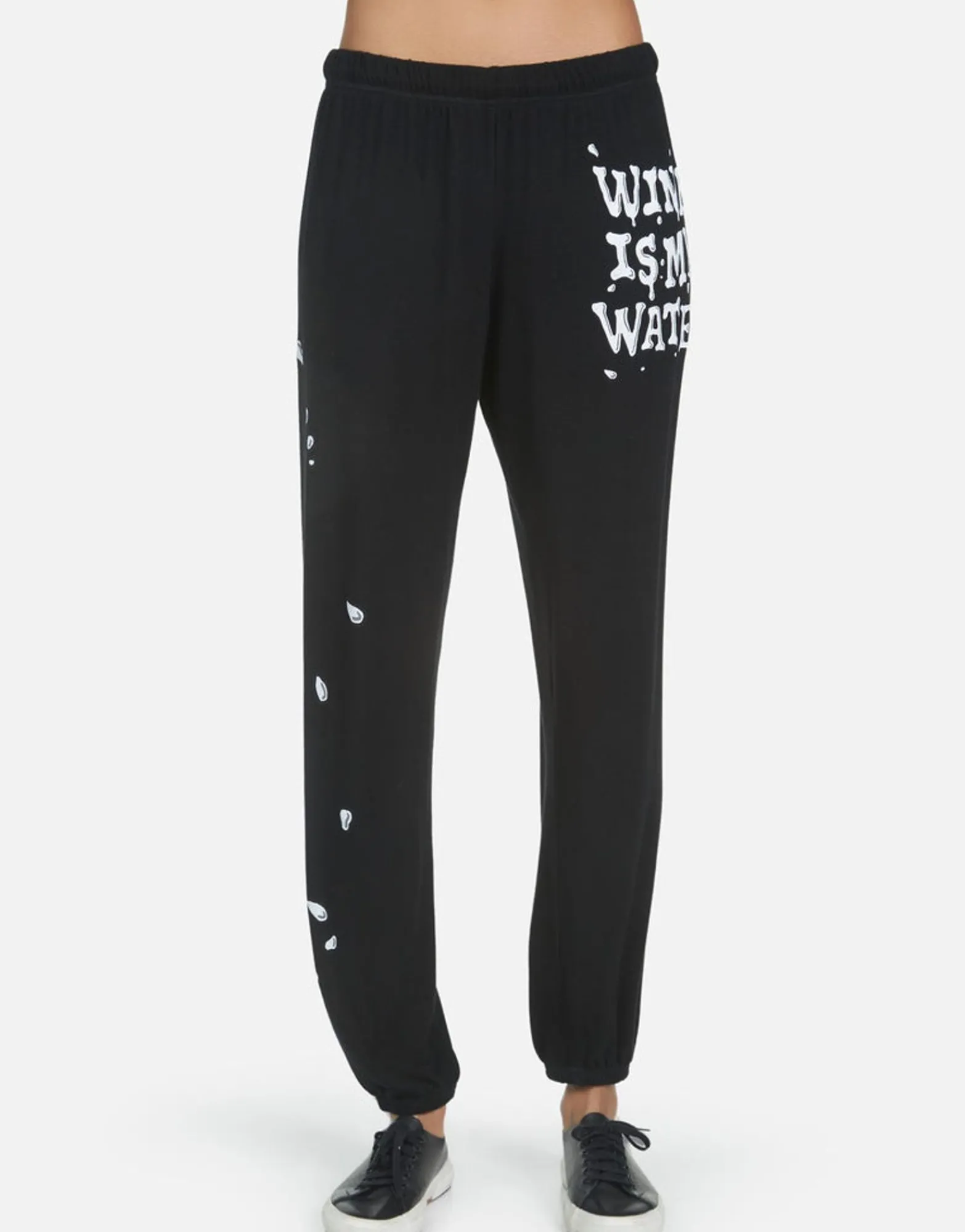 Fashion Tanzy Wine Is My Water Women Long Sweatpants