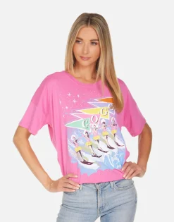 Cheap The Go-Go'S Vacation Tour Boyfriend Tee | Liberty By Women Short Sleeve