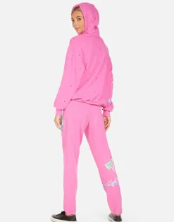 Best The Go-Go'S Vacation Tour Pink Hoodie | Harmony By Women Hoodies