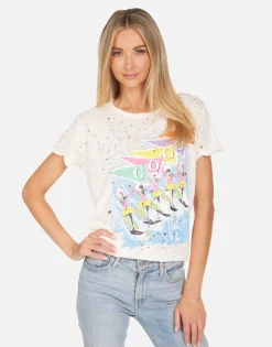 Store The Go-Go'S Vacation Tour Vintage Concert Tee | Bess By Women Short Sleeve