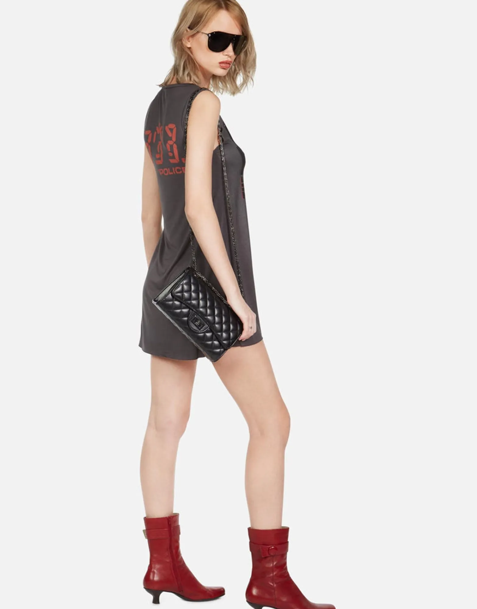 Fashion The Police Ghost In The Machine Sleeveless Mini Dress By Women Dresses