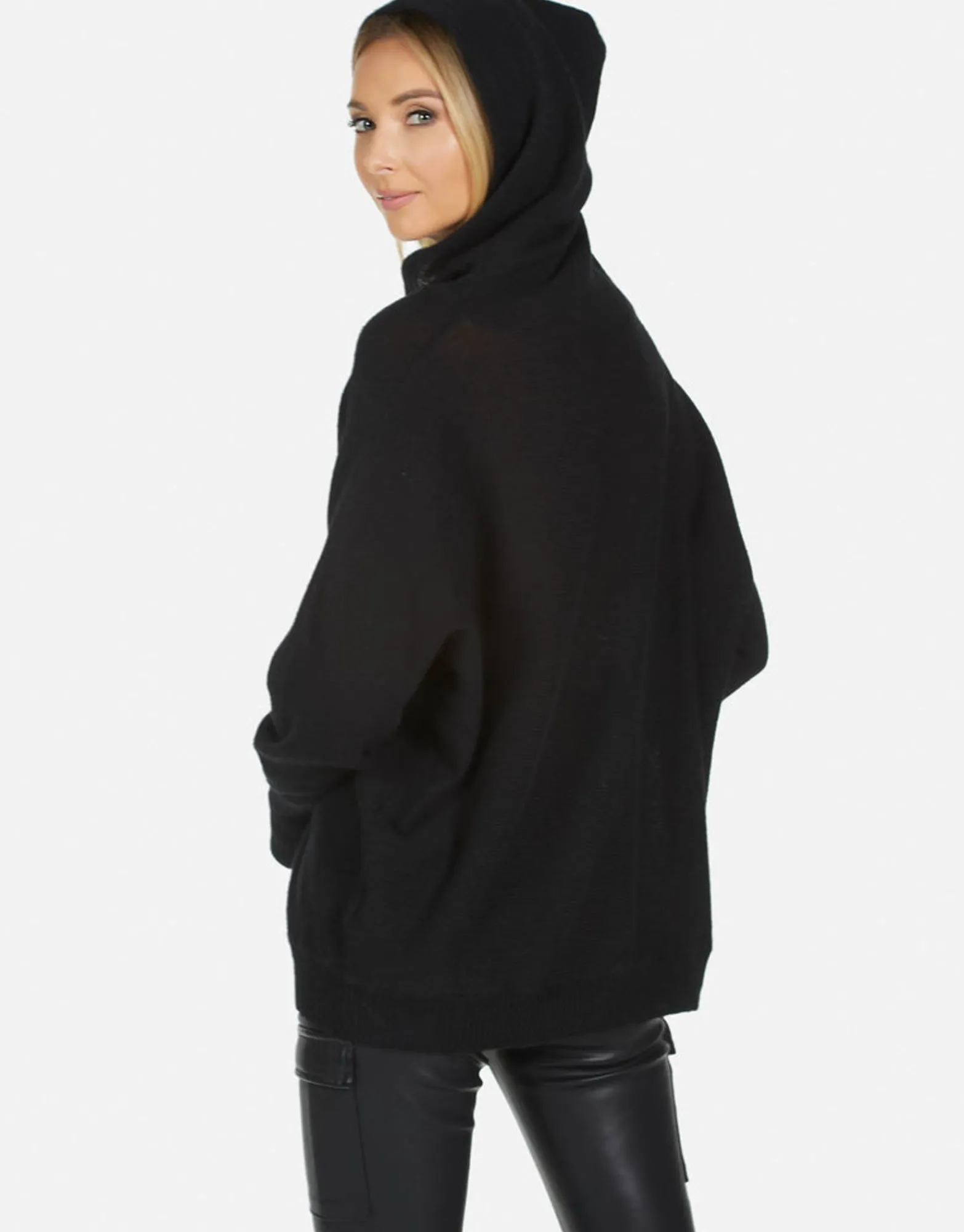 Cheap Tie Dye Tongue Cashmere Hoodie | Namiko X By Women Sweaters & Knits