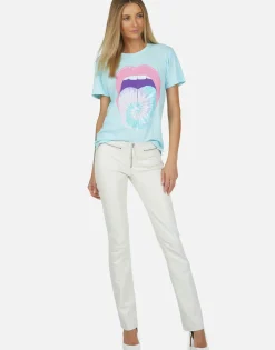 Cheap Tie Dye Tongue S/S Vintage Tee | Croft By Women Short Sleeve