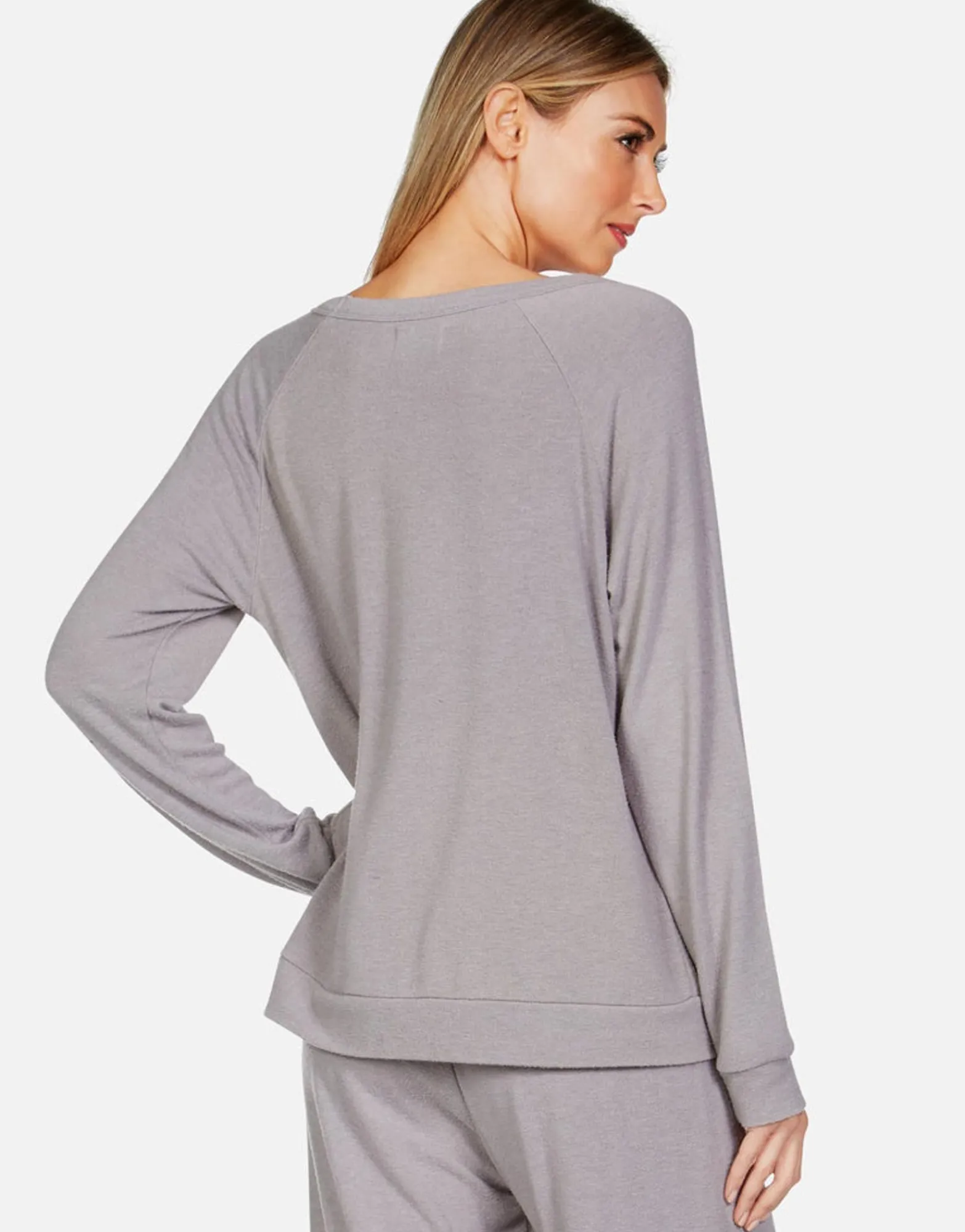 Fashion Tiger Face Stars L/S Pullover | Brenna By Women Long Sleeve