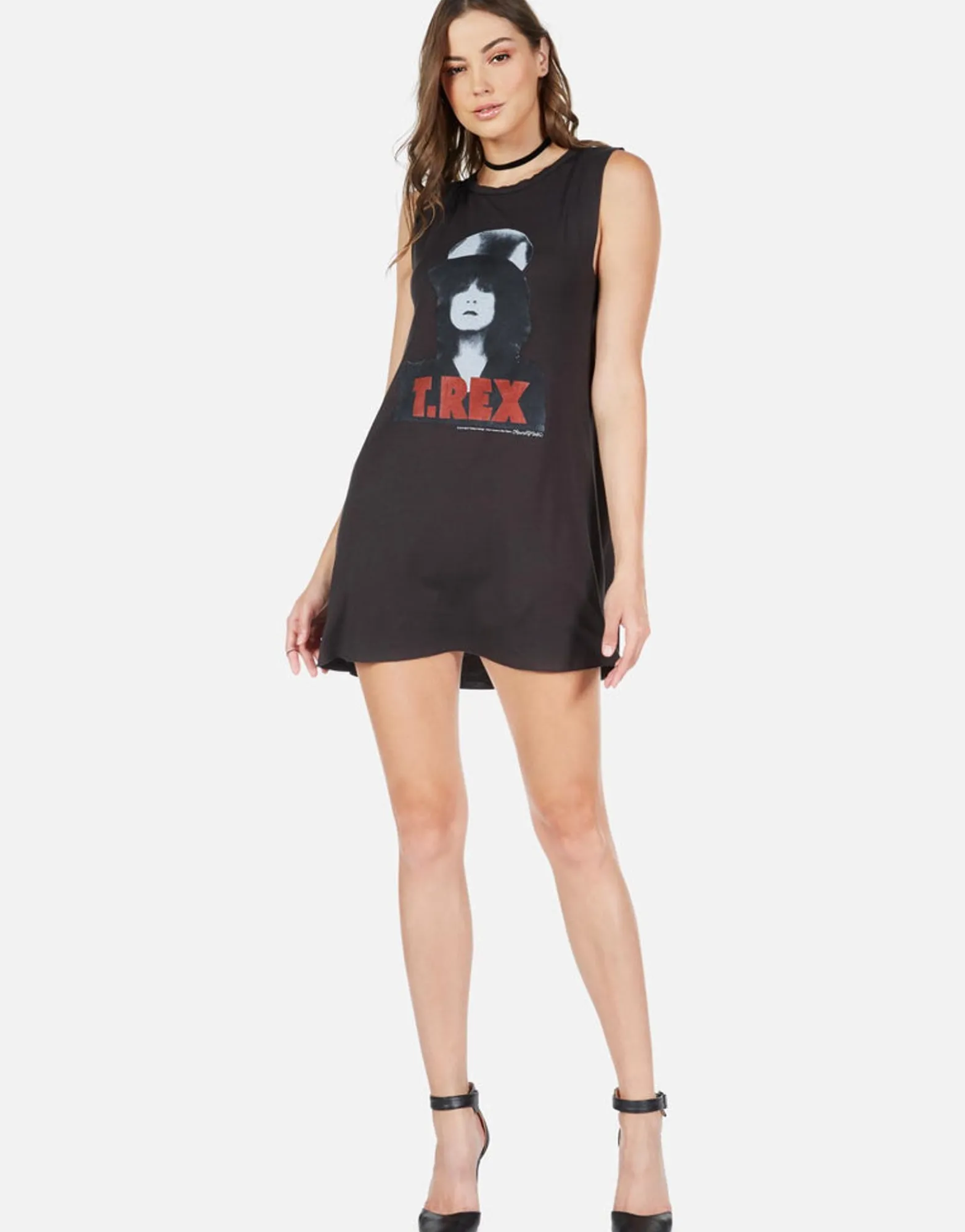 Best Sale T-Rex The Slider Sleeveless Dress | Deanna By Women Dresses