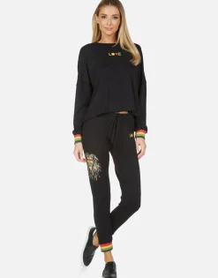 New Valencia Rasta Lion Women Long Sweatpants